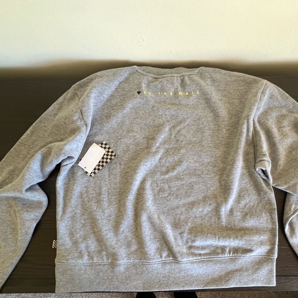 Vans Off the Wall sweatshirt & bucket hat set girls sz small. Adorable! New! - Picture 7 of 12